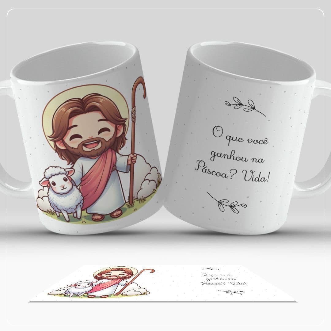Produto personalizado com ilustracao delicada